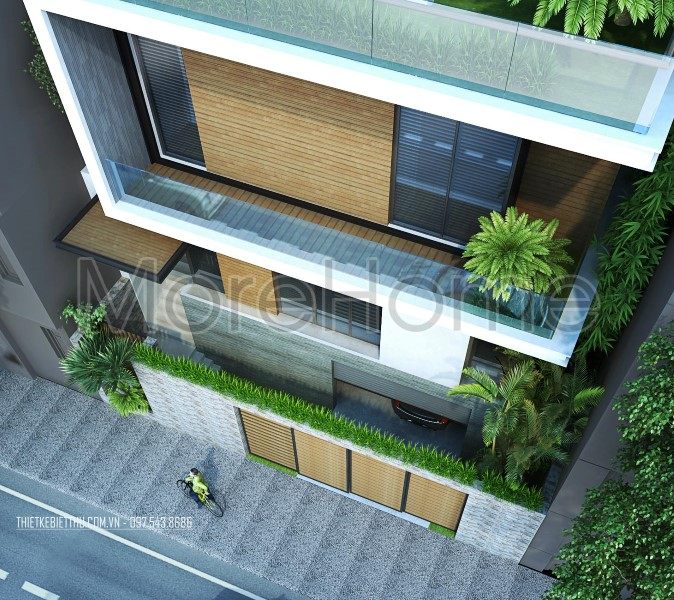 Thiết kế kiến trúc biệt thự Cao Bằng hiện đại